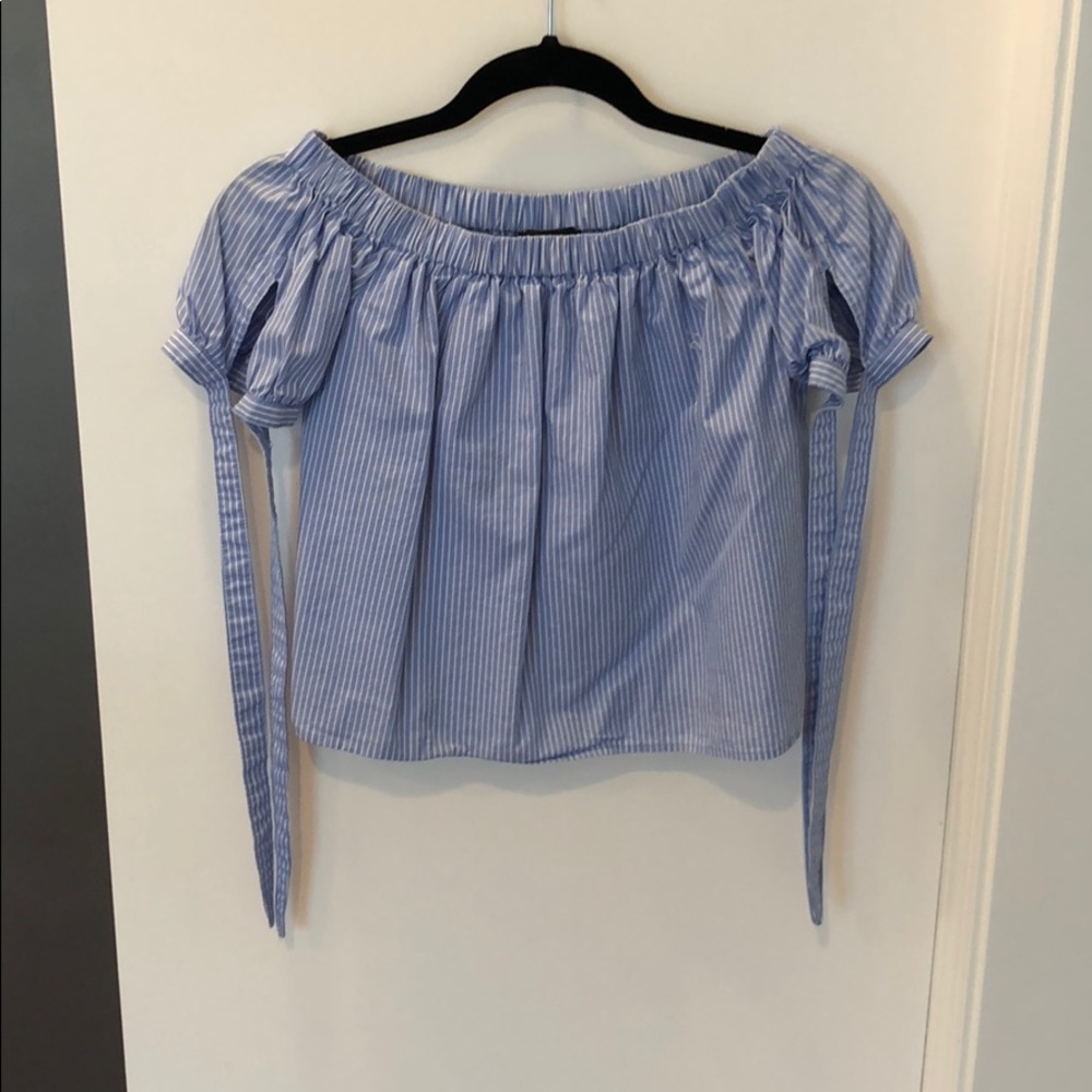 lulus brand size xs off the shoulder top